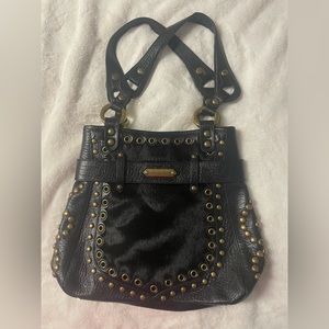 Brand new Designer studded shoulder bag with tags !